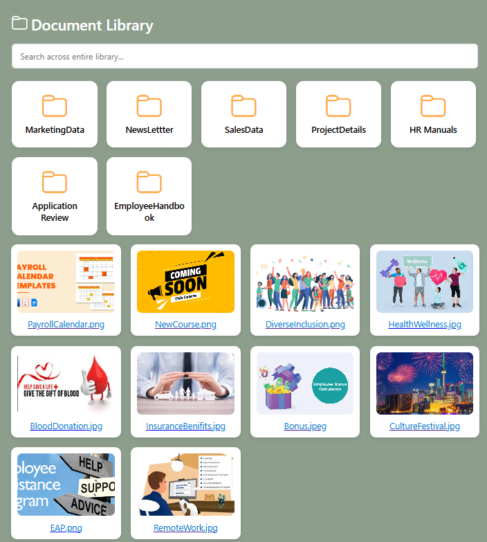 SharePoint Library Search Webpart